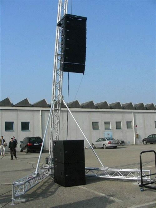 Single A Dj Speaker Stands Tower Aluminum 1.1T Loading 12M Height