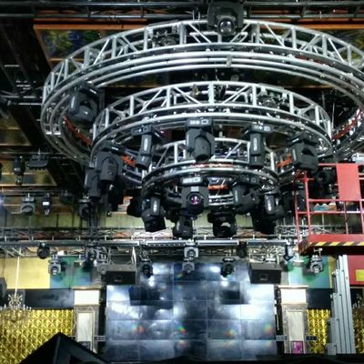 Rotating Circle Truss Lifting Stage Aluminum Truss Durable